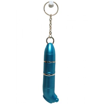 Cuteclix nøkkelringvibrator, blå